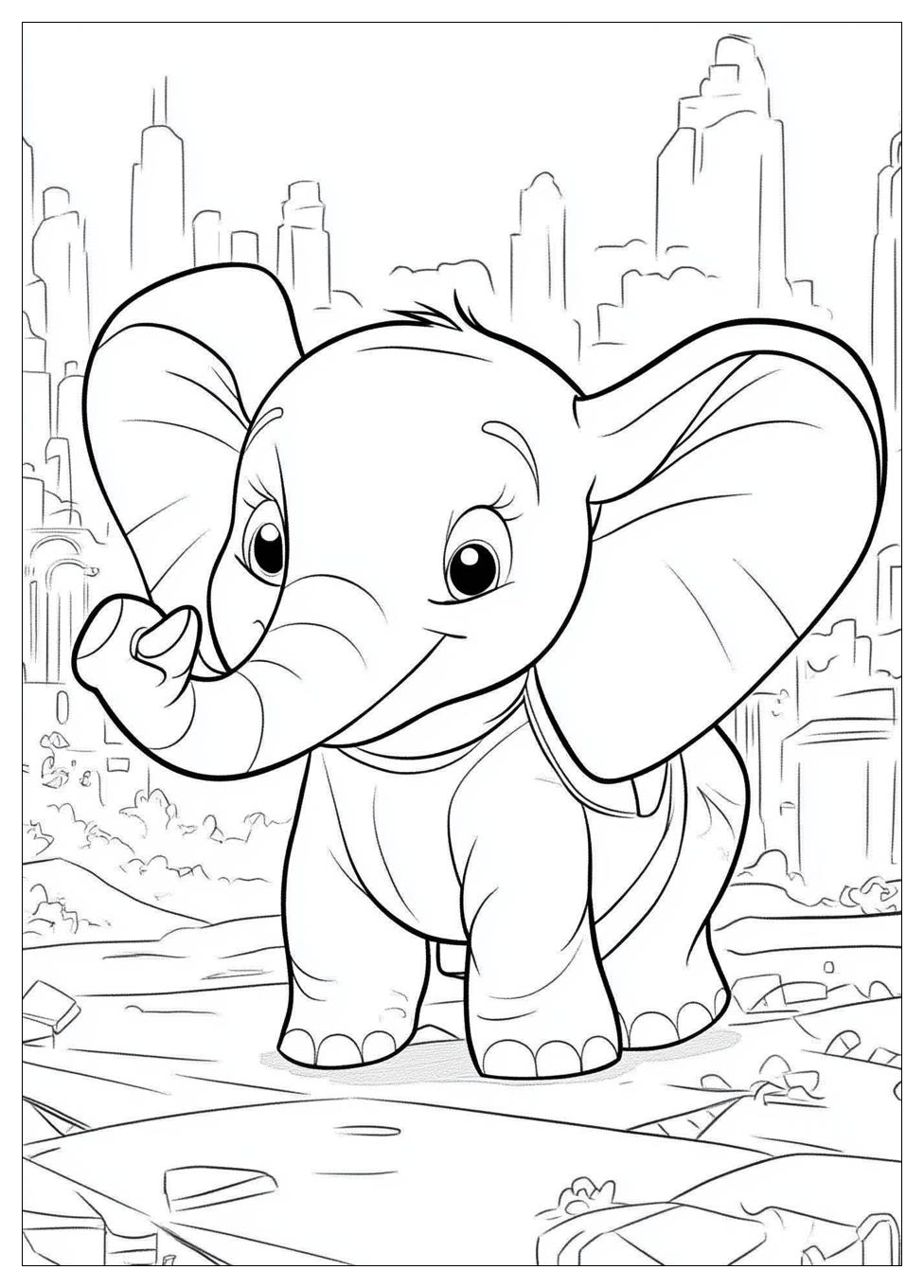 Dumbo Kolorowanki Do Druku 1