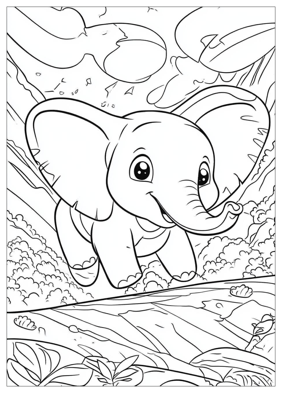 Dumbo Kolorowanki Do Druku 3