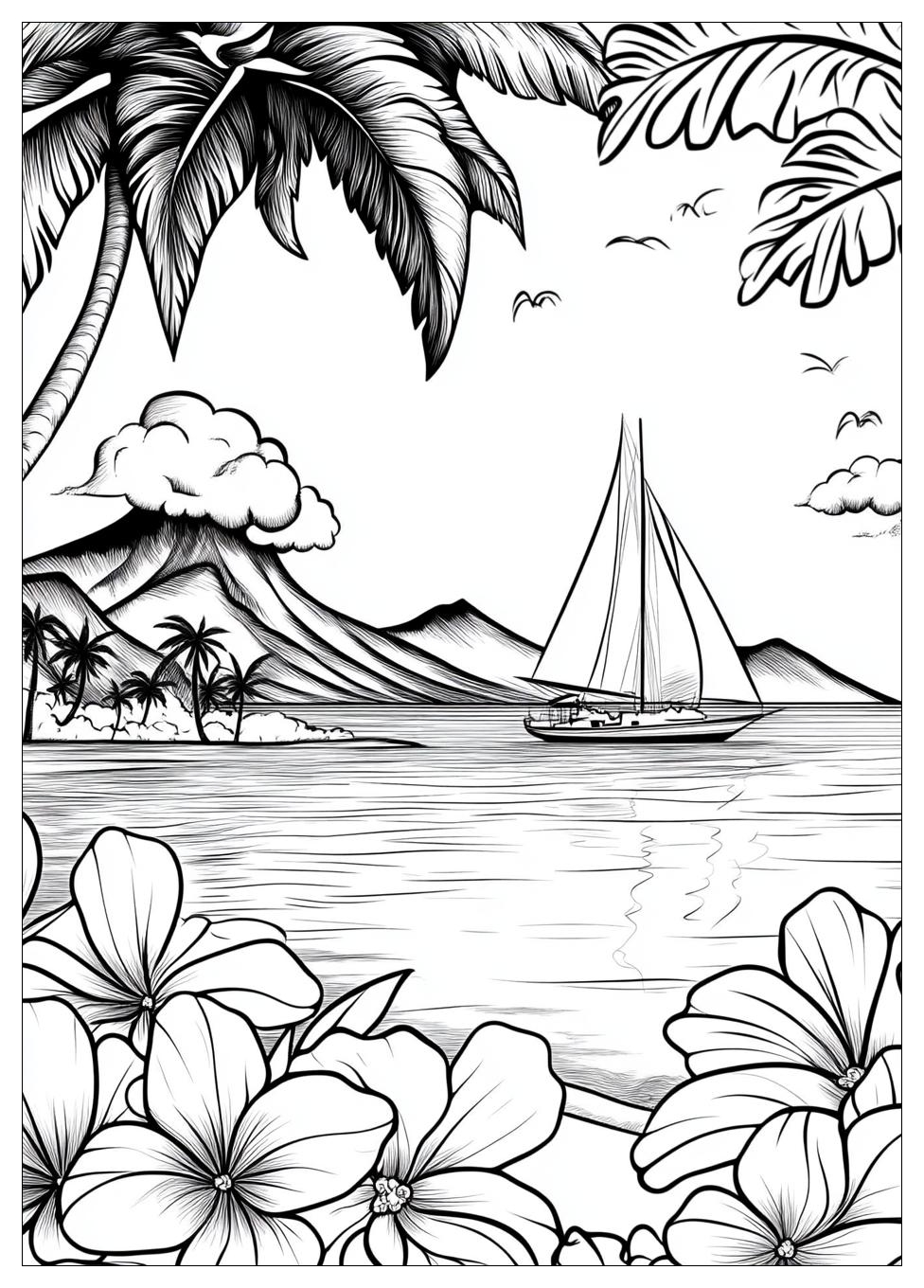 Hawaii Kolorowanki Do Druku 11