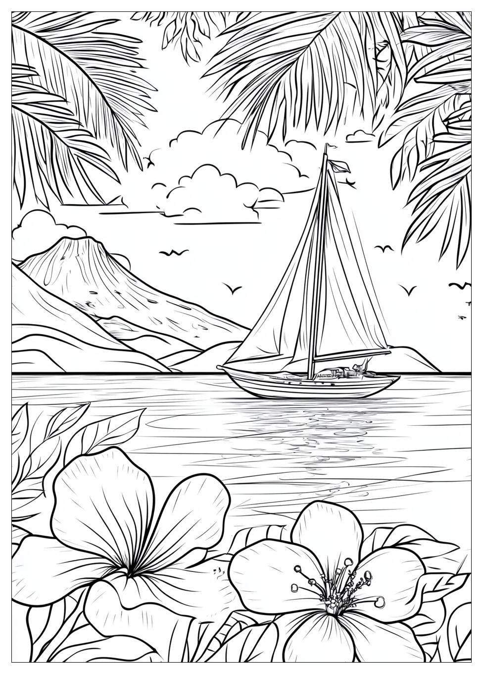 Hawaii Kolorowanki Do Druku 24