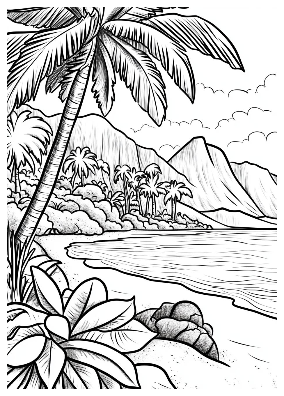 Hawaii Kolorowanki Do Druku 7