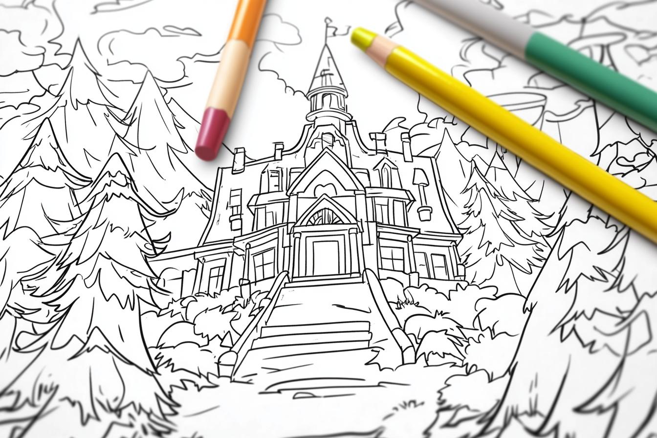 Kolorowanki Gravity Falls : Kreatywne przygody w Gravit Falls