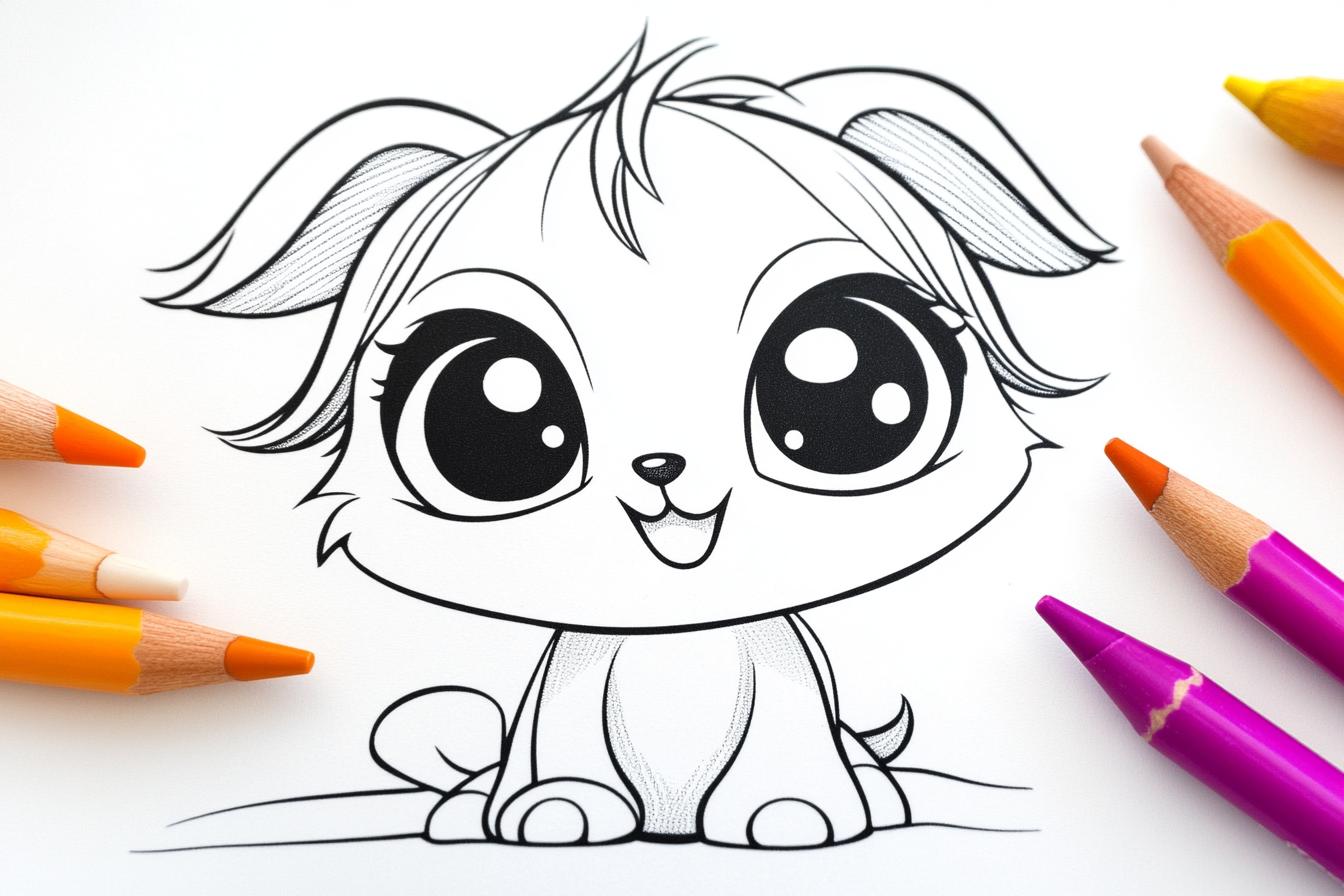 Kolorowanki Littlest Pet Shop : Kreatywna zabawa dla dzieci
