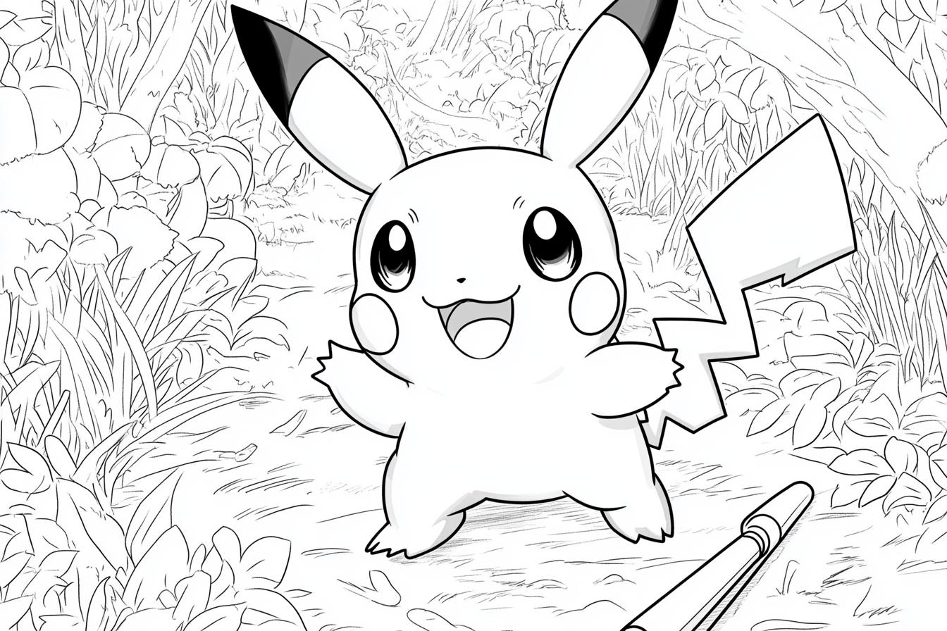 Darmowe PDF Kolorowanki Mega Pokemon