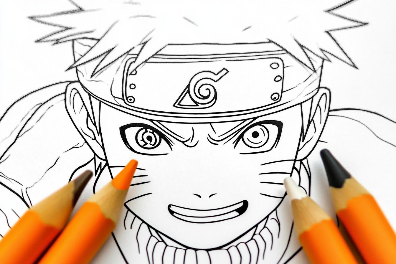 Kolorowanki Naruto : Kreatywna zabawa dla fanów