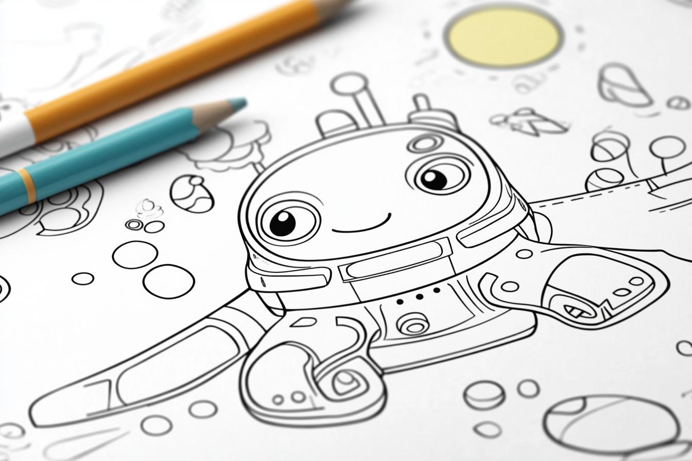 Kolorowanki Octonauts : Zanurz się w świecie przygód!