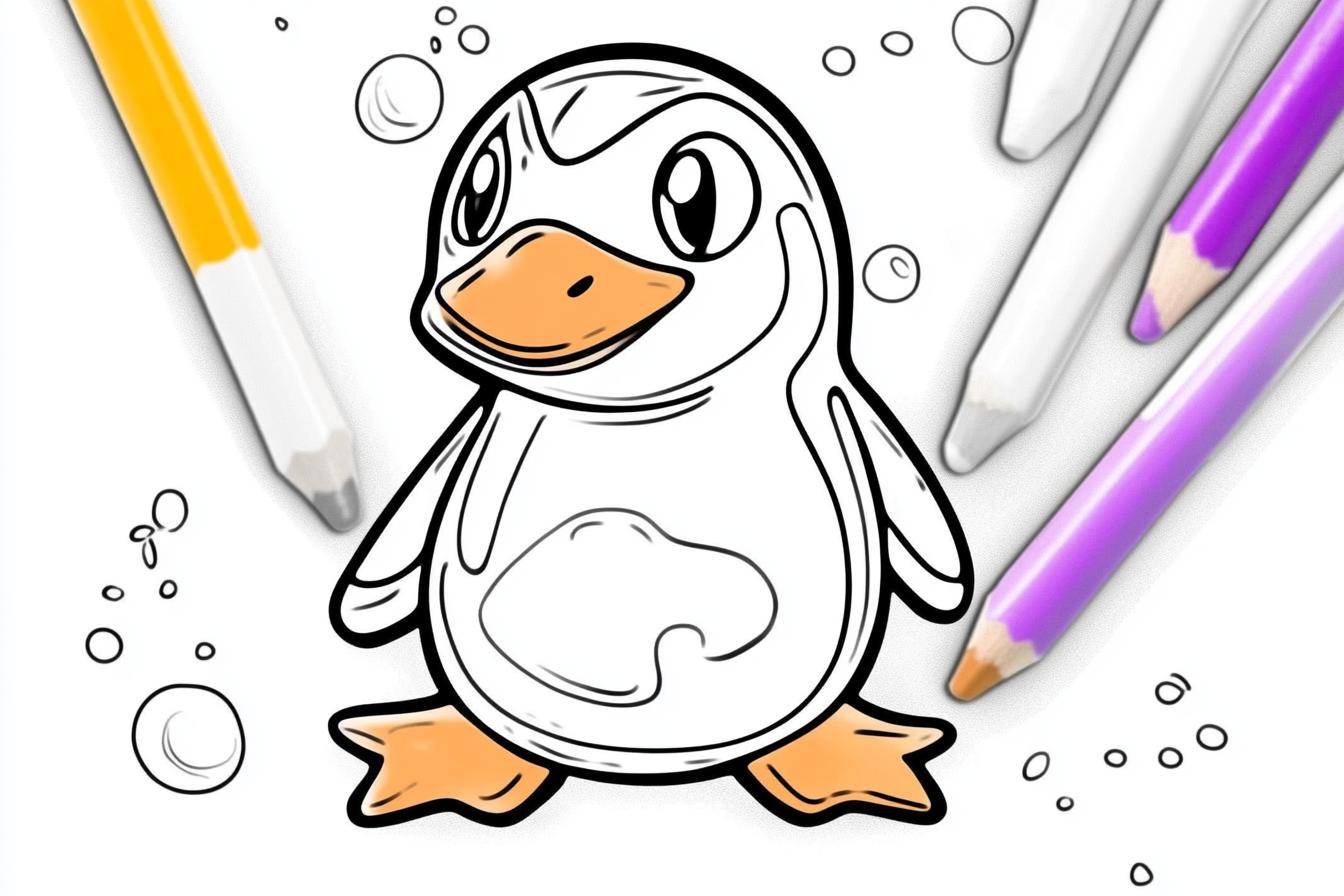 Kolorowanki Psyduck : Kreatywne przygody z Psyduckiem