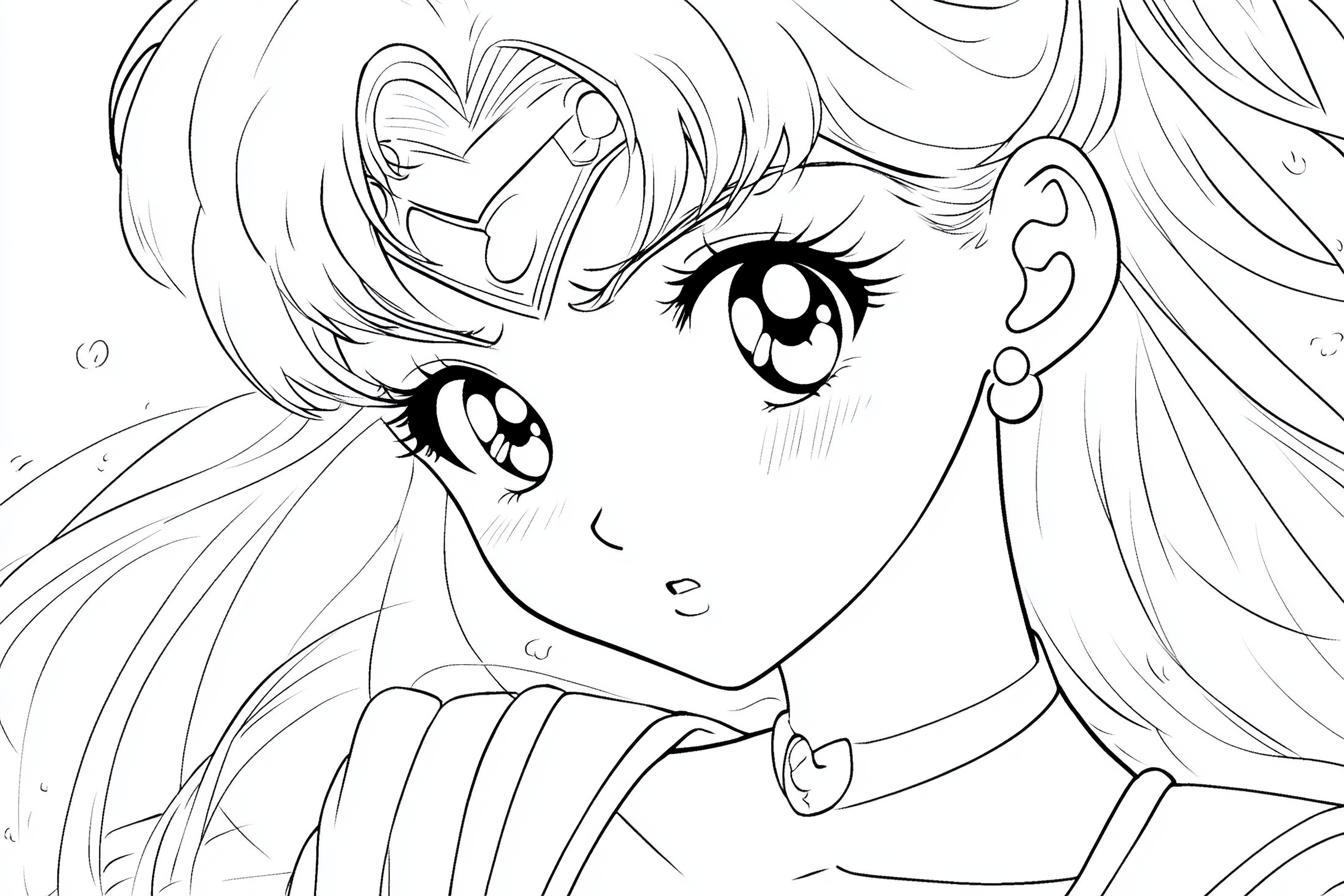 Kolorowanki Sailor Moon: Kreatywność i zabawa