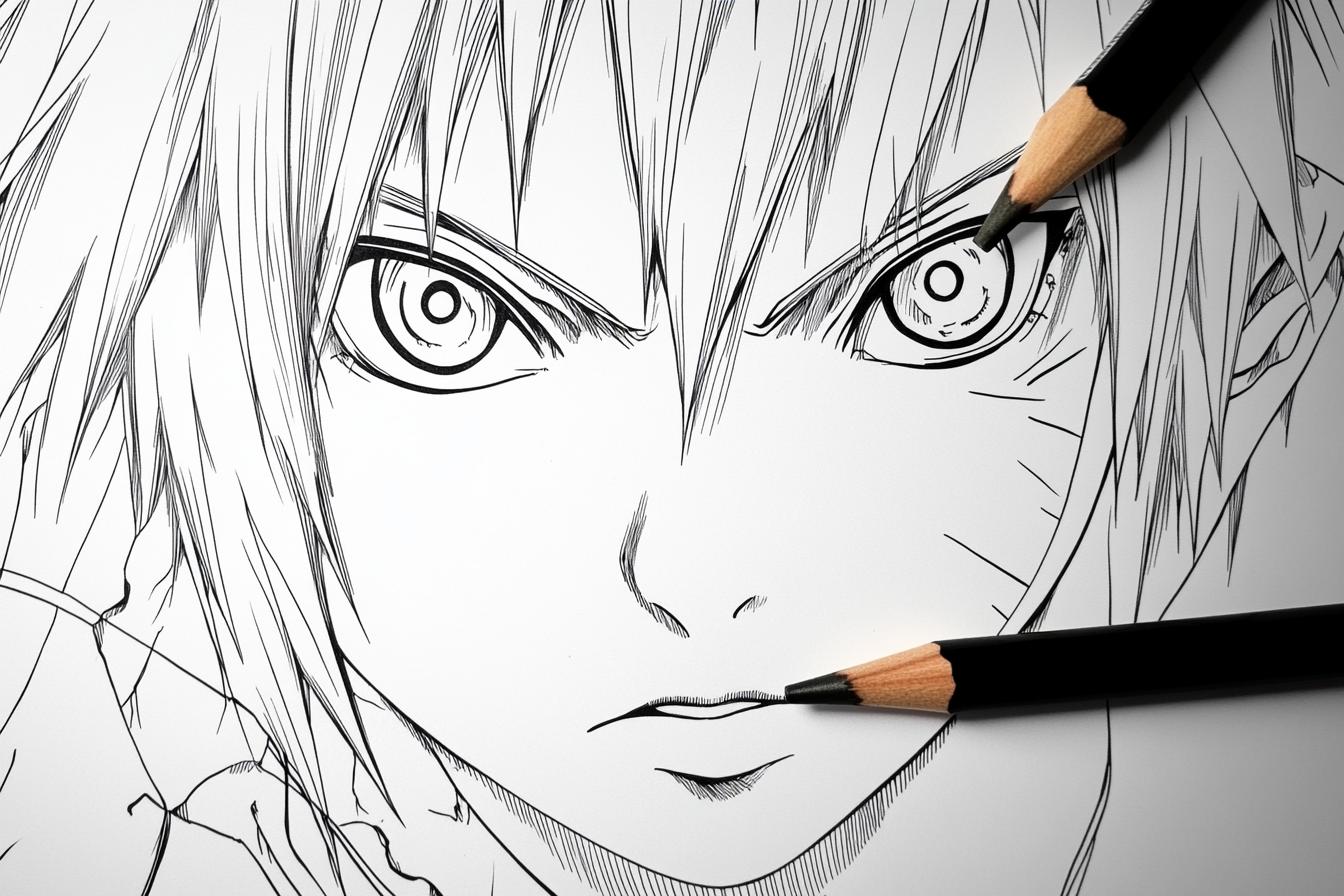 Kolorowanki Sasuke : Koloruj Świat Naruto