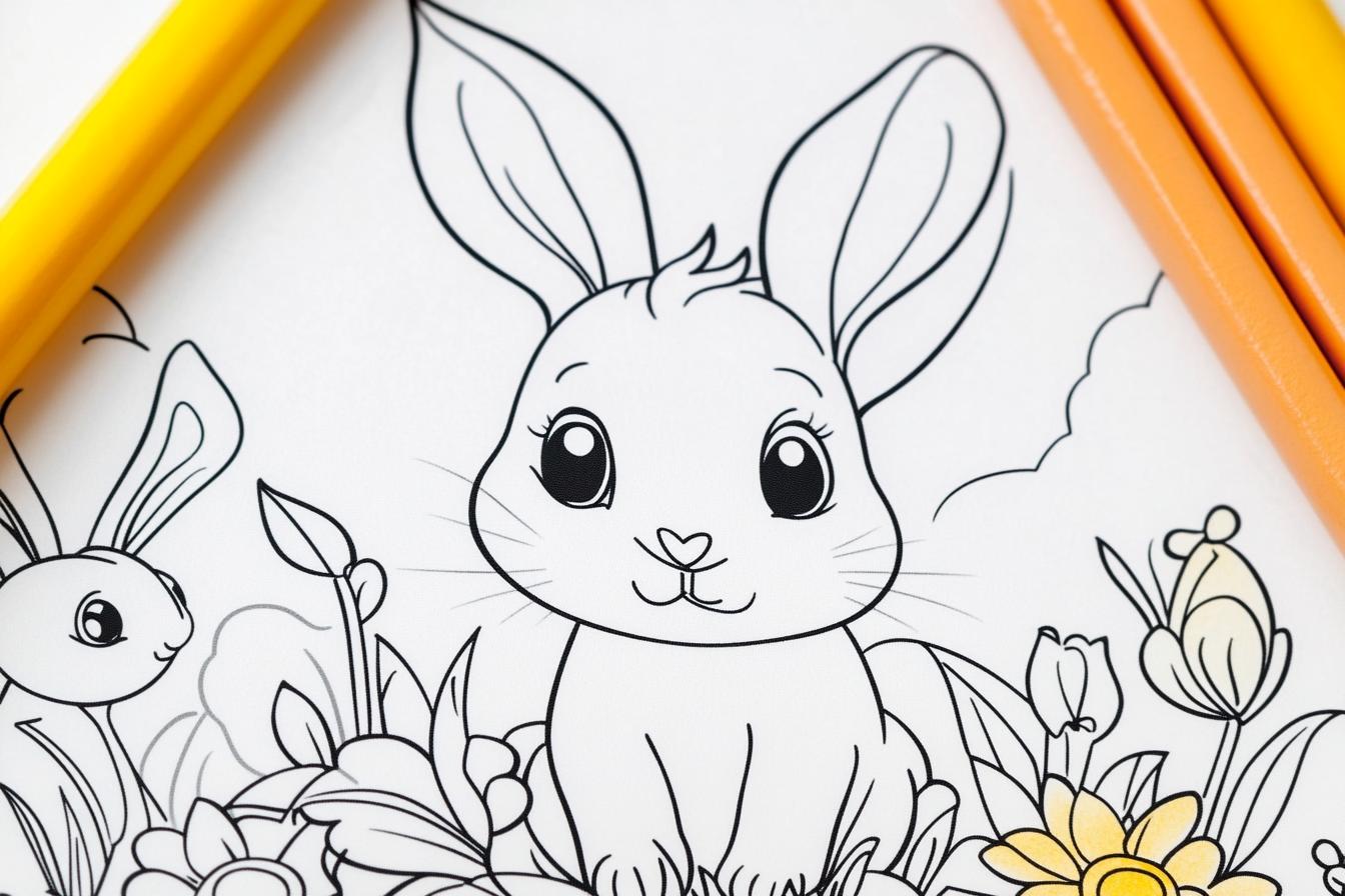 Kolorowanki Sunny Bunnies : Kolorowa zabawa dla dzieci