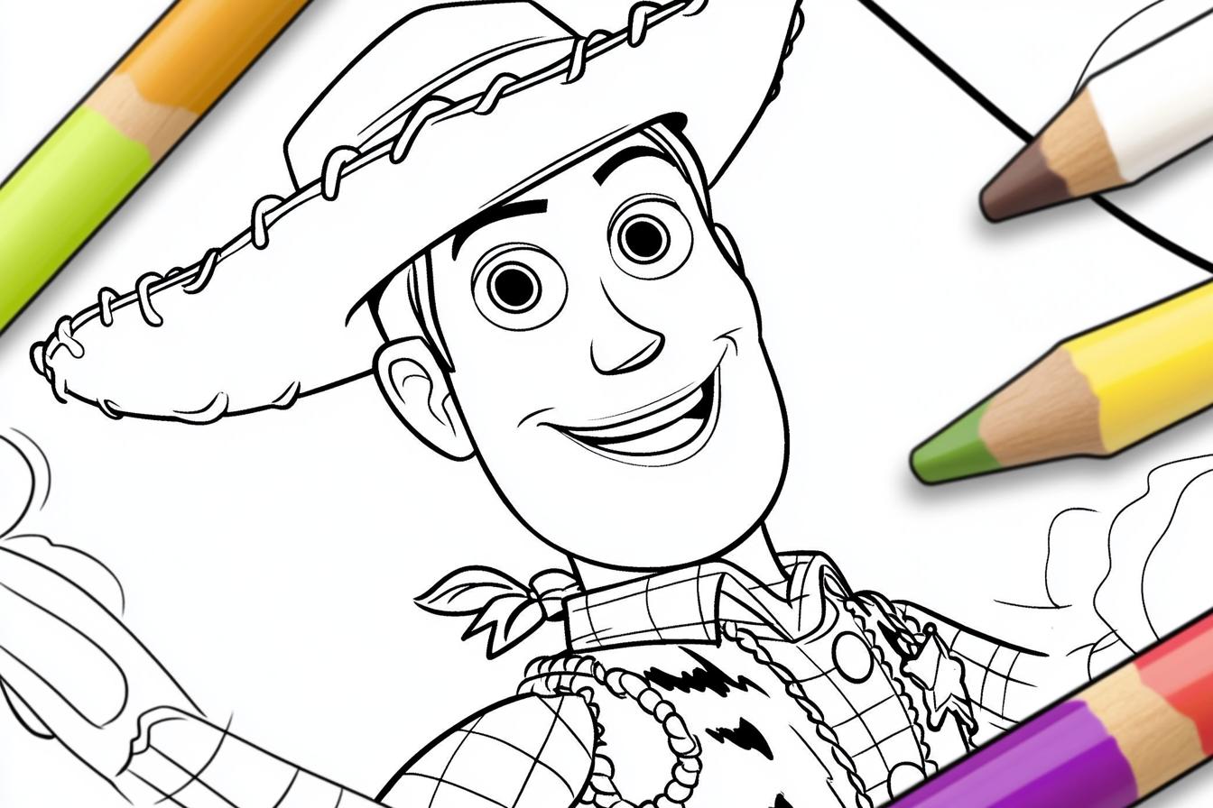 Kolorowanki Toy Story : Zabawa i Kreatywność dla Dzieci