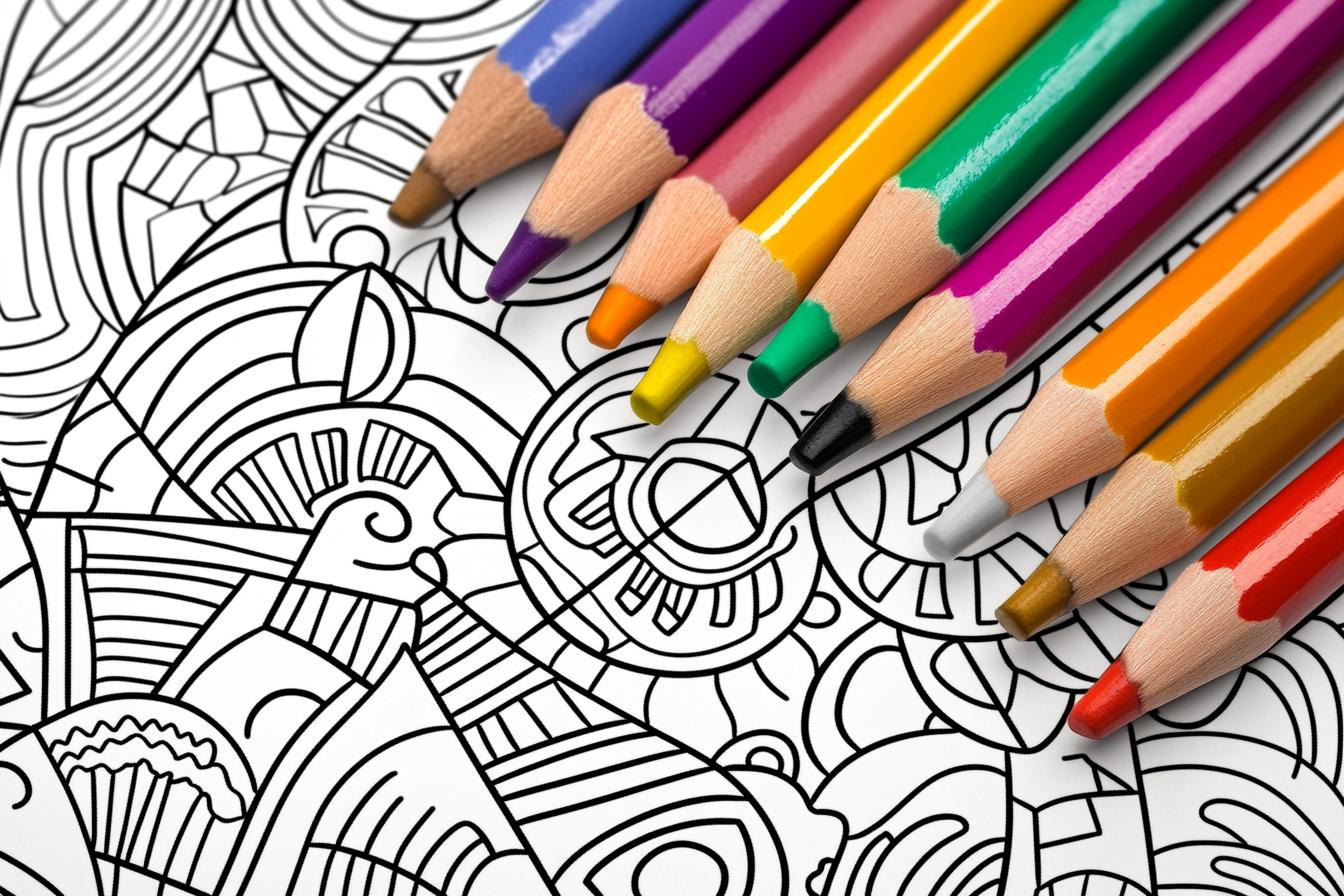 Kolorowanki Trójkąty : Kreatywne zabawy z geometrią i kolorami