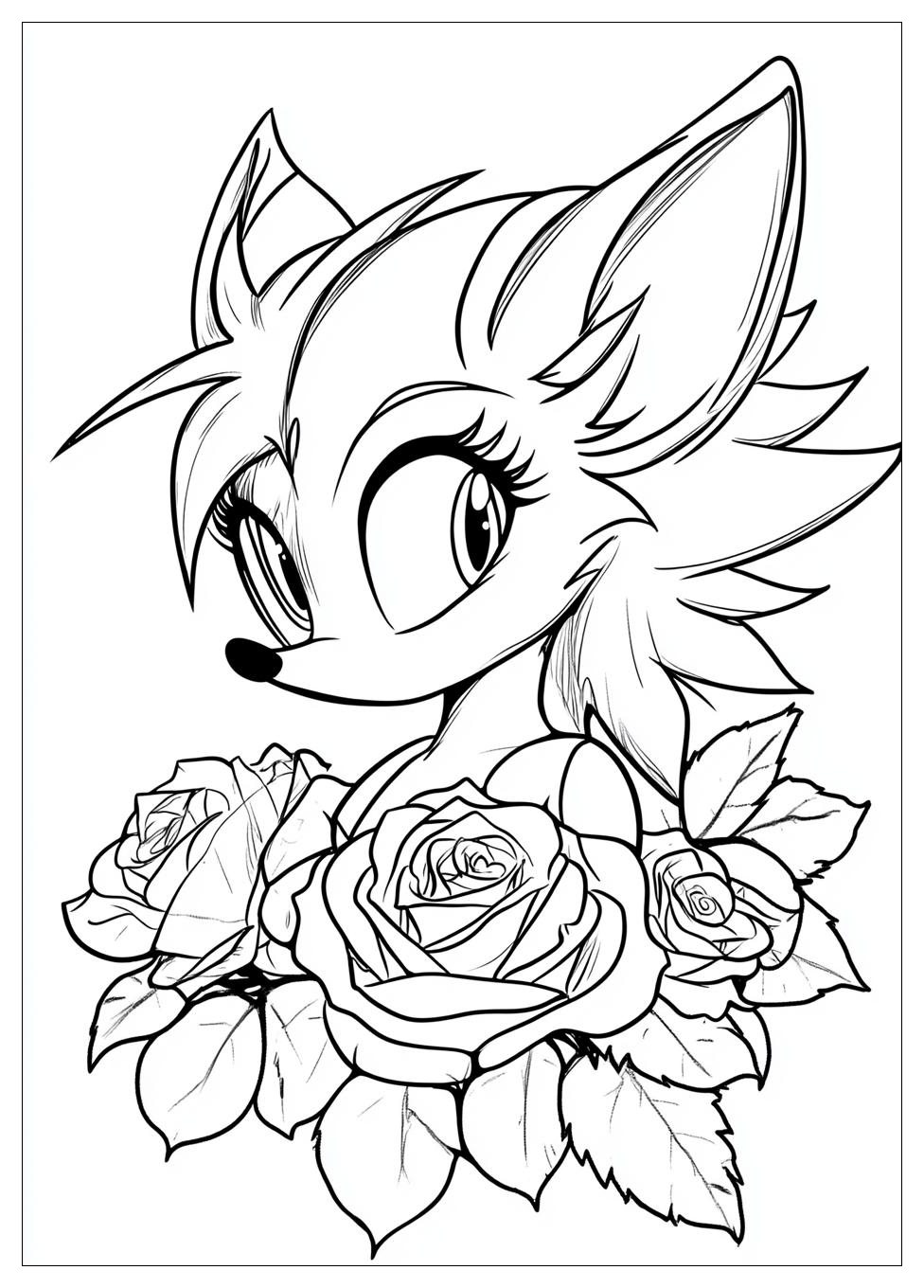 Kolorowanki Do Druku Amy Rose 1