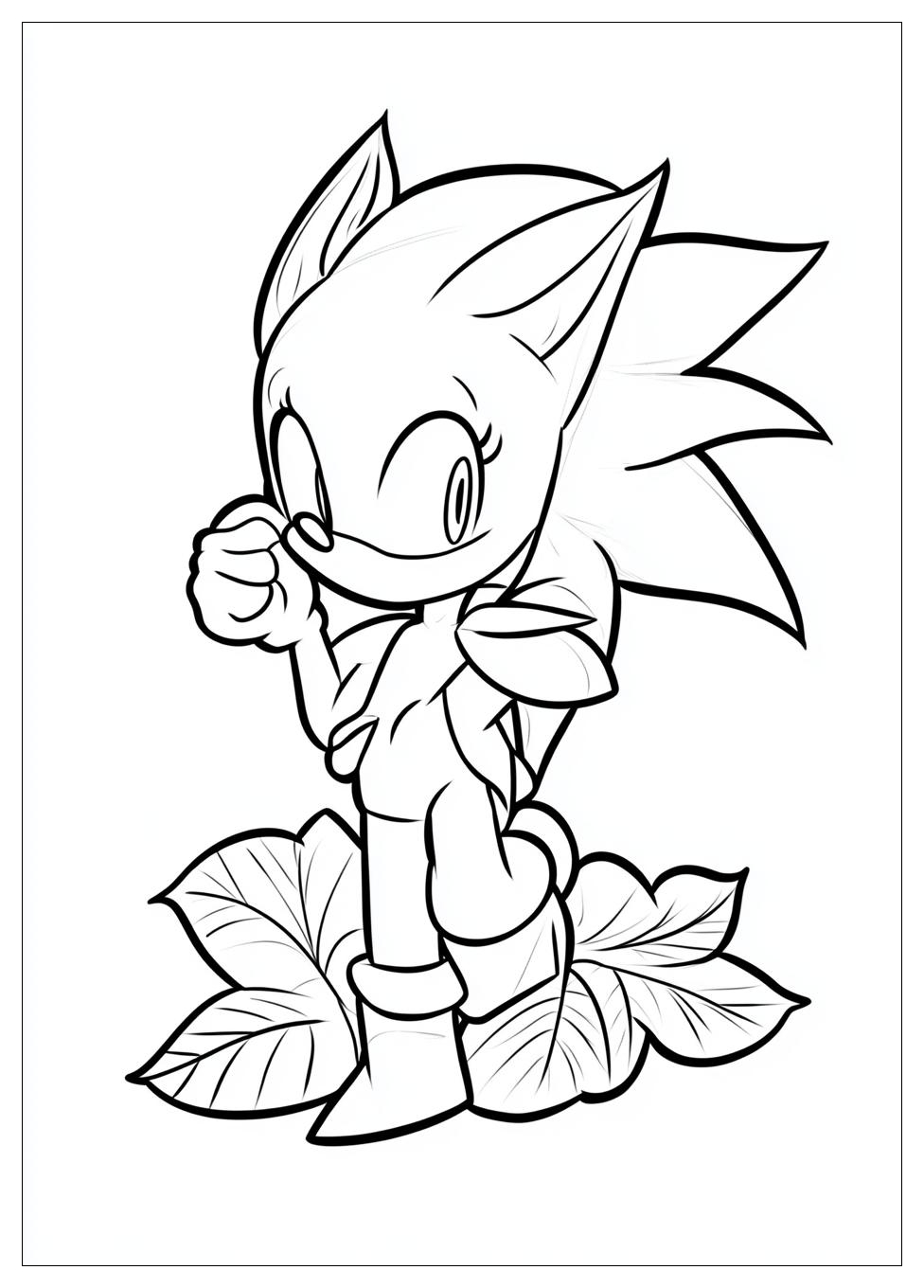 Kolorowanki Do Druku Amy Rose 11