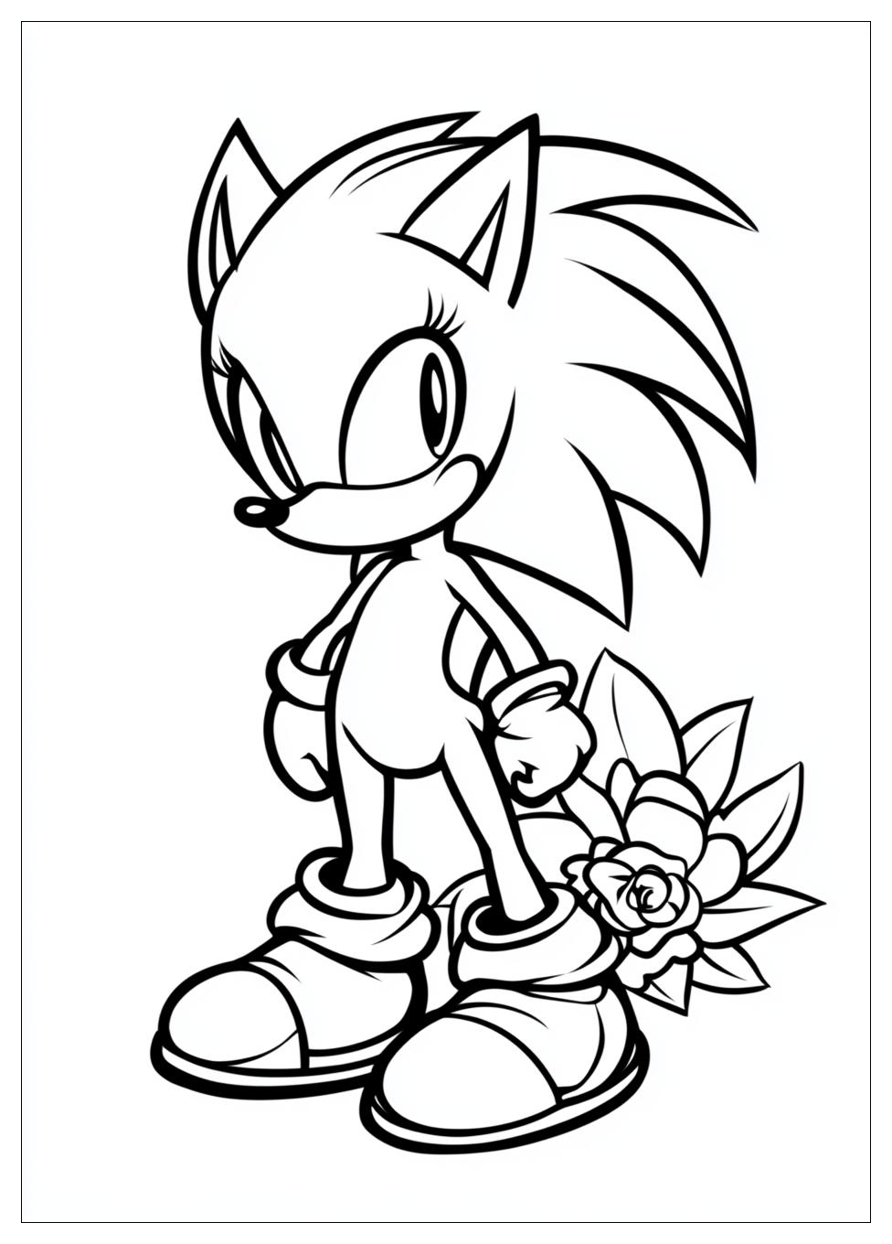 Kolorowanki Do Druku Amy Rose 16
