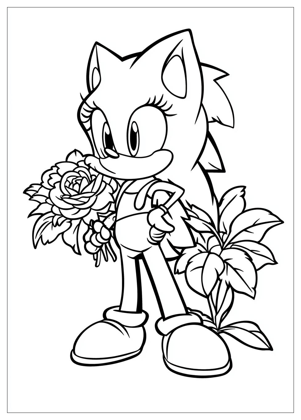Kolorowanki Do Druku Amy Rose 17