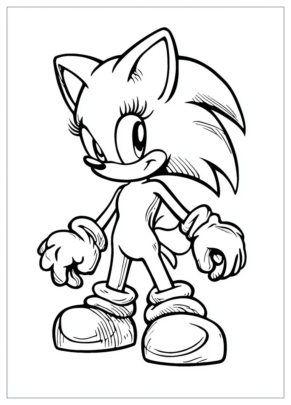 Kolorowanki Do Druku Amy Rose 2
