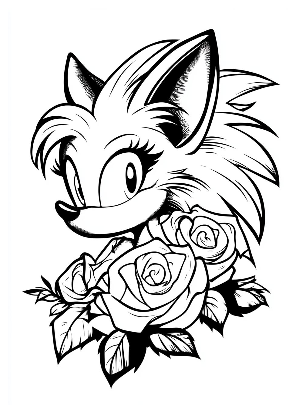 Kolorowanki Do Druku Amy Rose 20