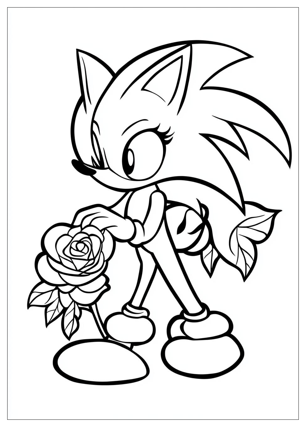 Kolorowanki Do Druku Amy Rose 6
