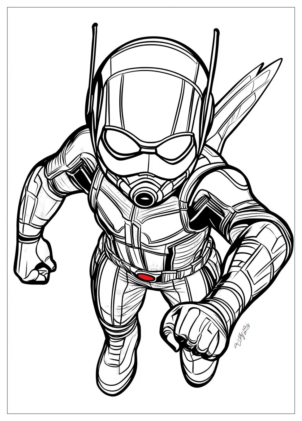 Kolorowanki Do Druku Ant-Man 17