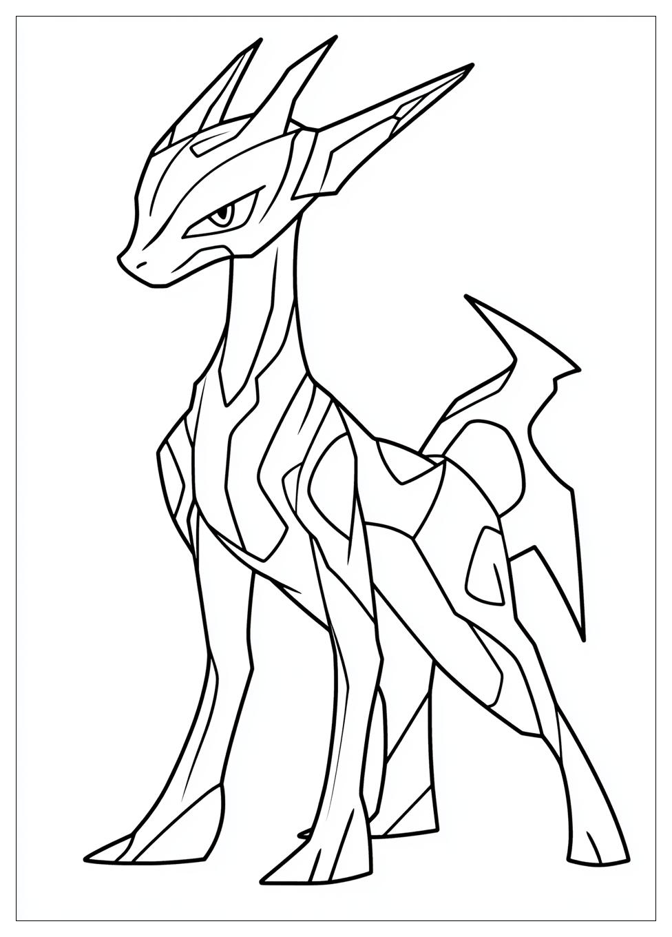 Kolorowanki Do Druku Arceus 8