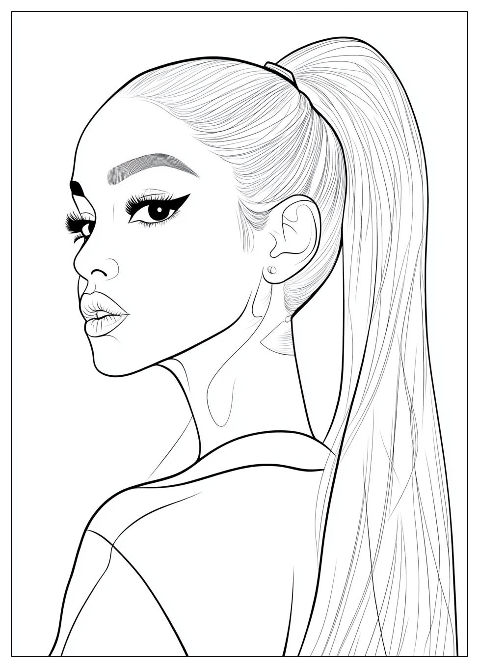 Kolorowanki Do Druku Ariana Grande 10