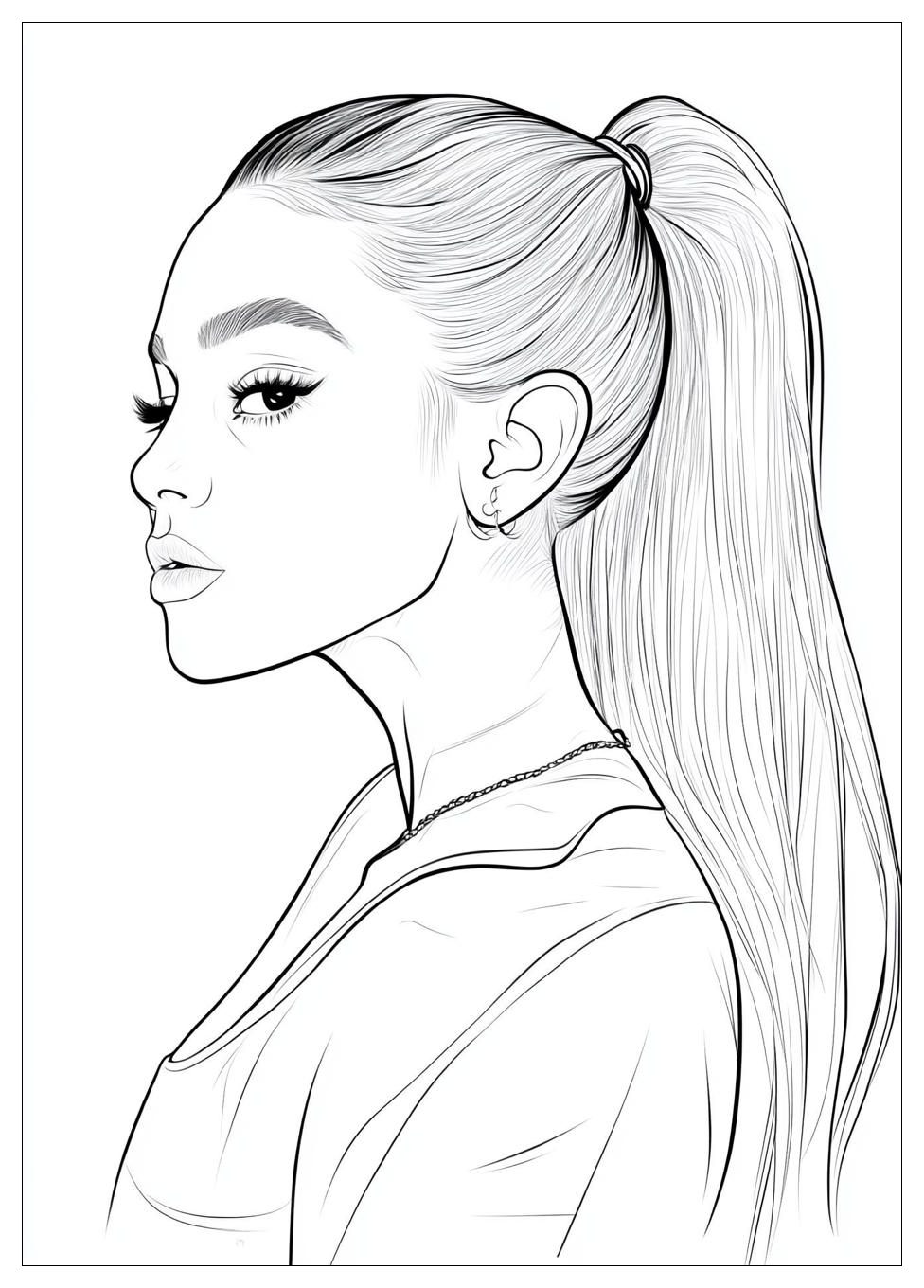 Kolorowanki Do Druku Ariana Grande 12