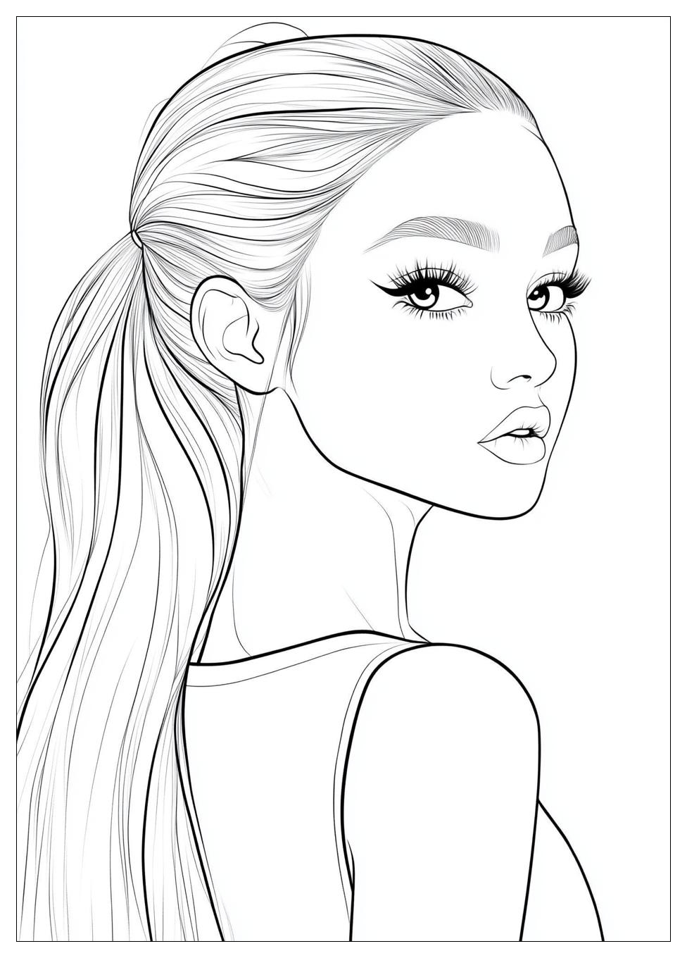 Kolorowanki Do Druku Ariana Grande 13