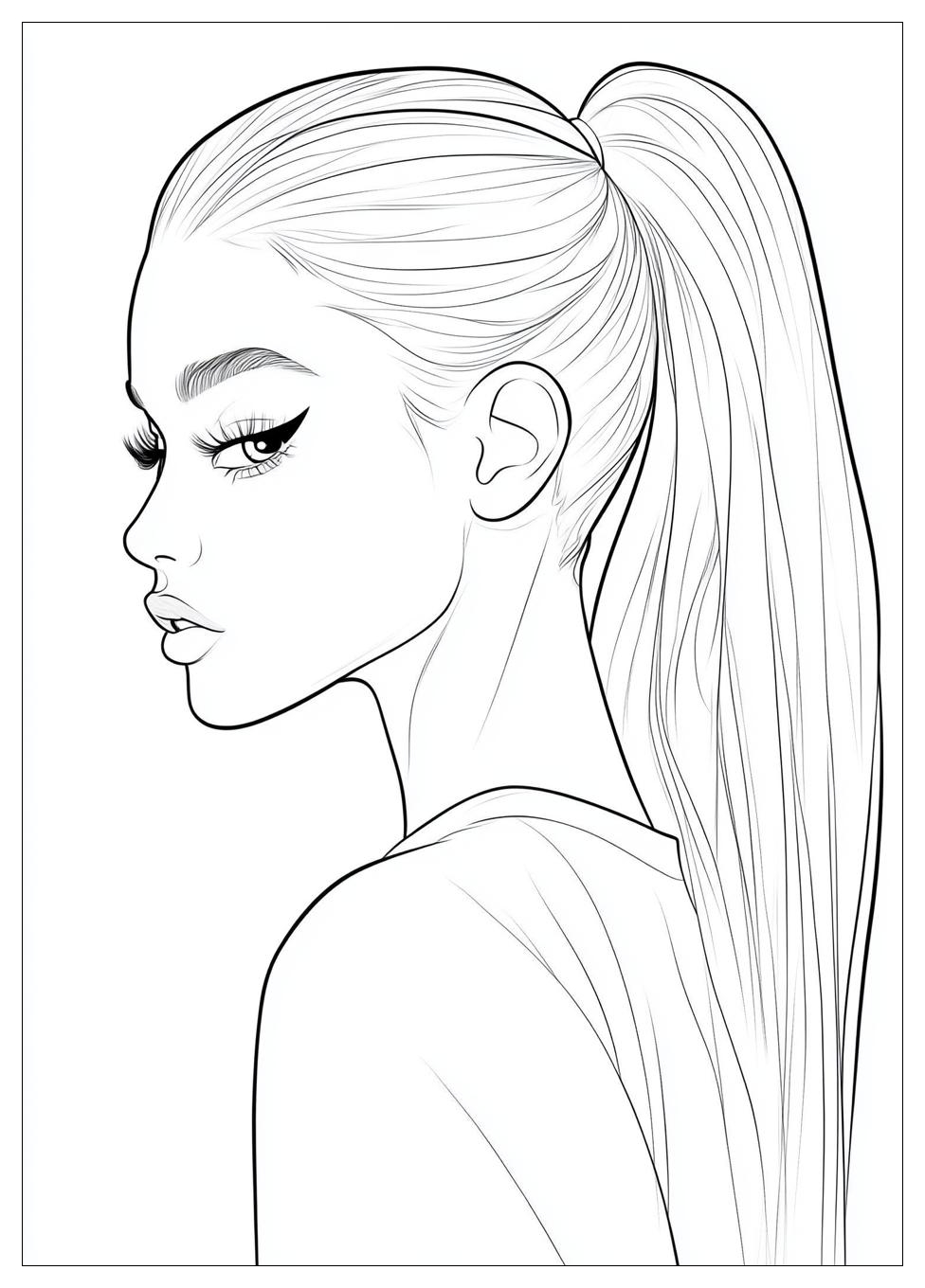 Kolorowanki Do Druku Ariana Grande 15