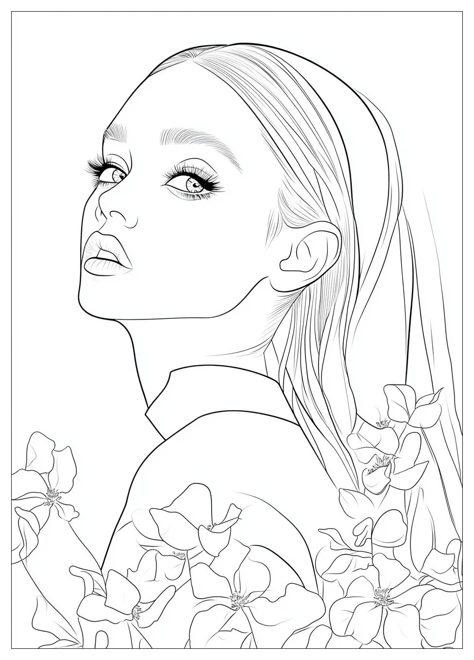 Kolorowanki Do Druku Ariana Grande 16