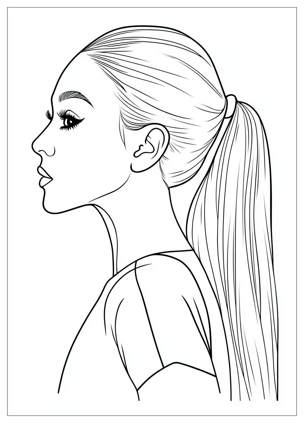 Kolorowanki Do Druku Ariana Grande 18