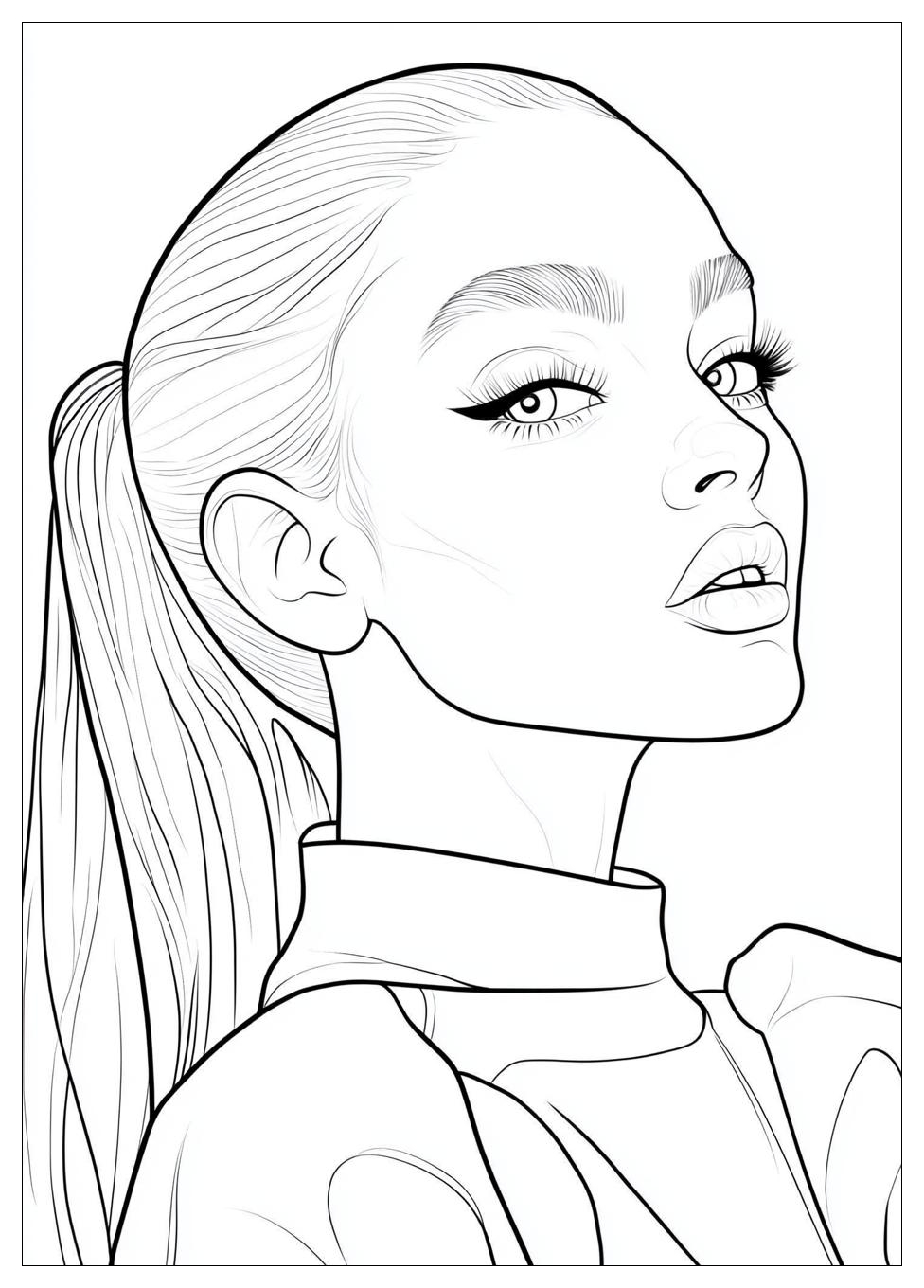 Kolorowanki Do Druku Ariana Grande 19