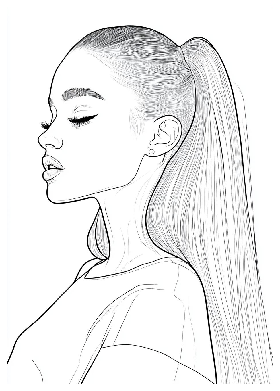 Kolorowanki Do Druku Ariana Grande 2