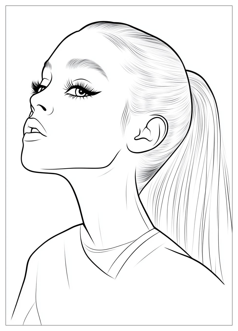 Kolorowanki Do Druku Ariana Grande 4