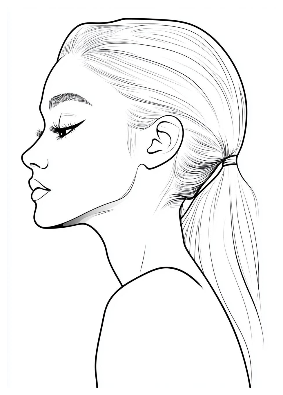 Kolorowanki Do Druku Ariana Grande 9