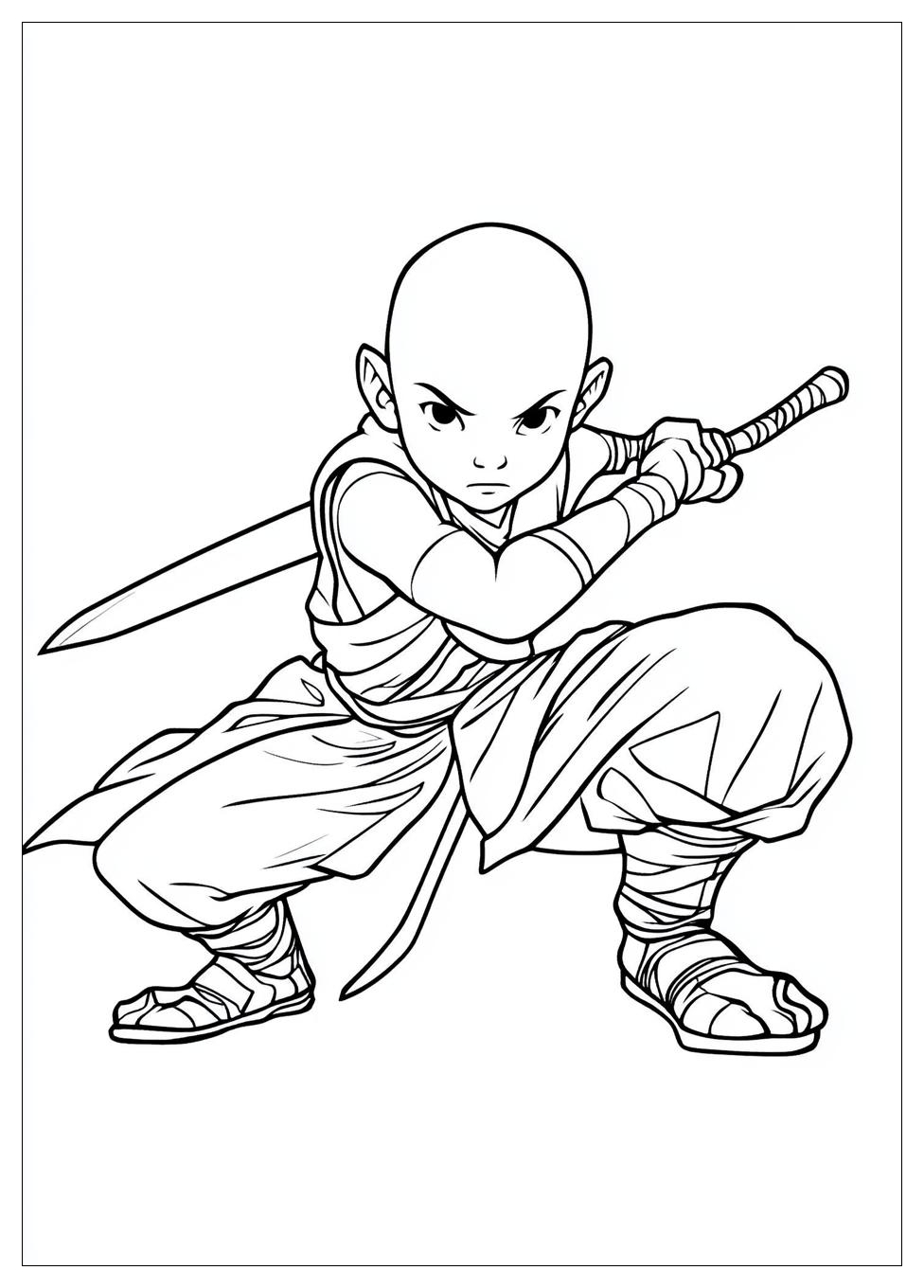 Kolorowanki Do Druku Avatar: Legenda Aanga 1