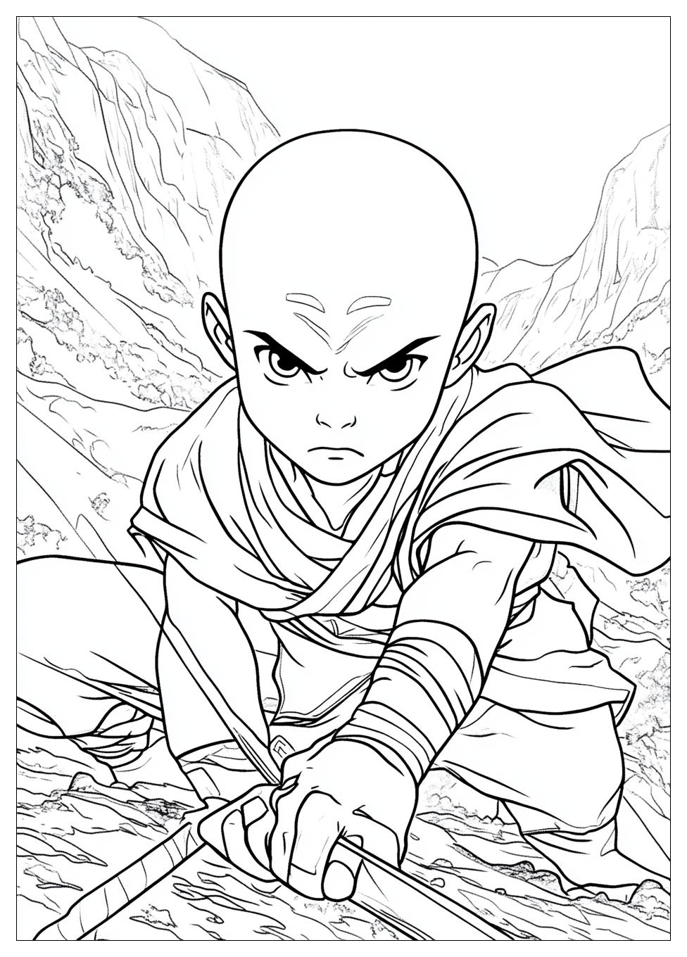Kolorowanki Do Druku Avatar: Legenda Aanga 9