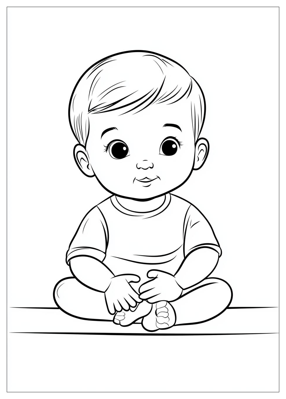 Kolorowanki Do Druku Baby 1
