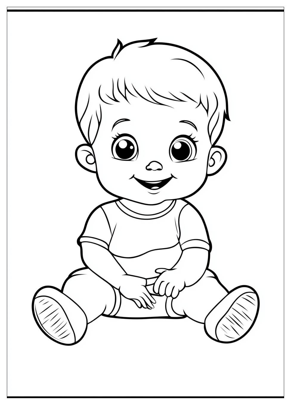 Kolorowanki Do Druku Baby 15