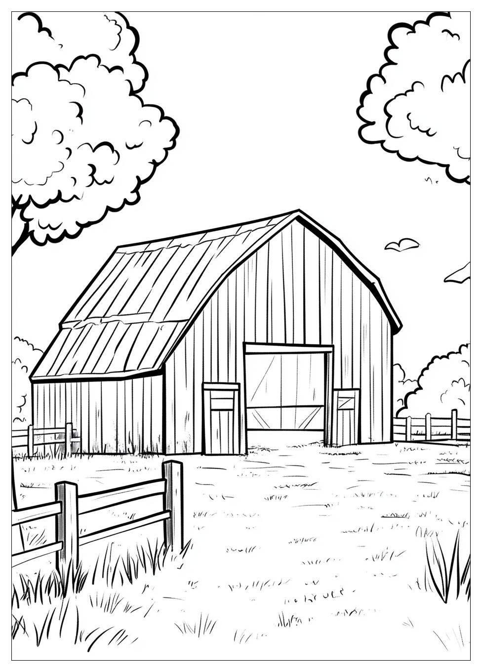 Kolorowanki Do Druku Barn 11