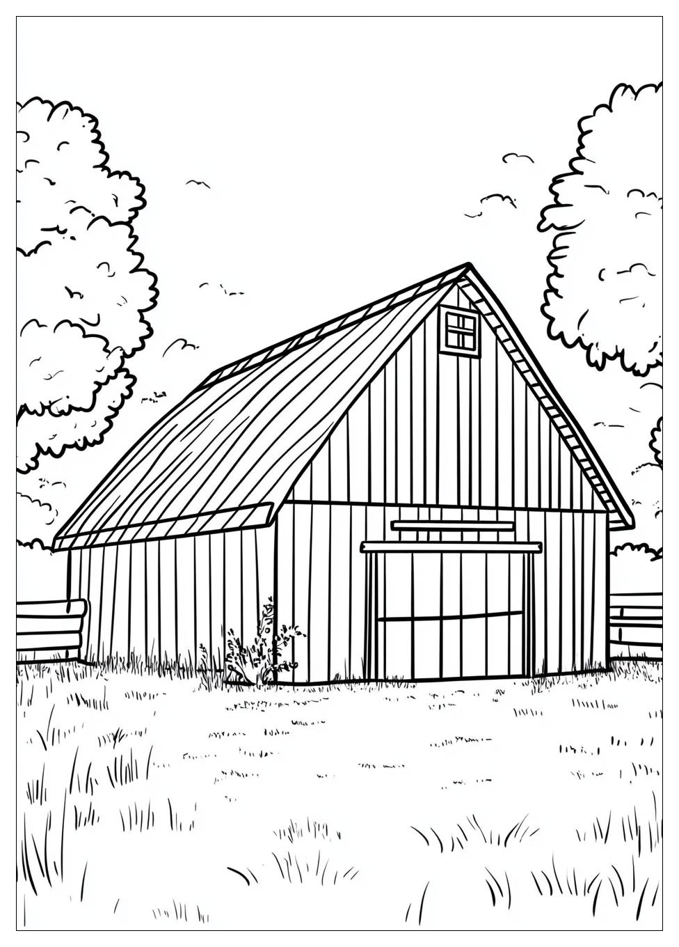 Kolorowanki Do Druku Barn 13