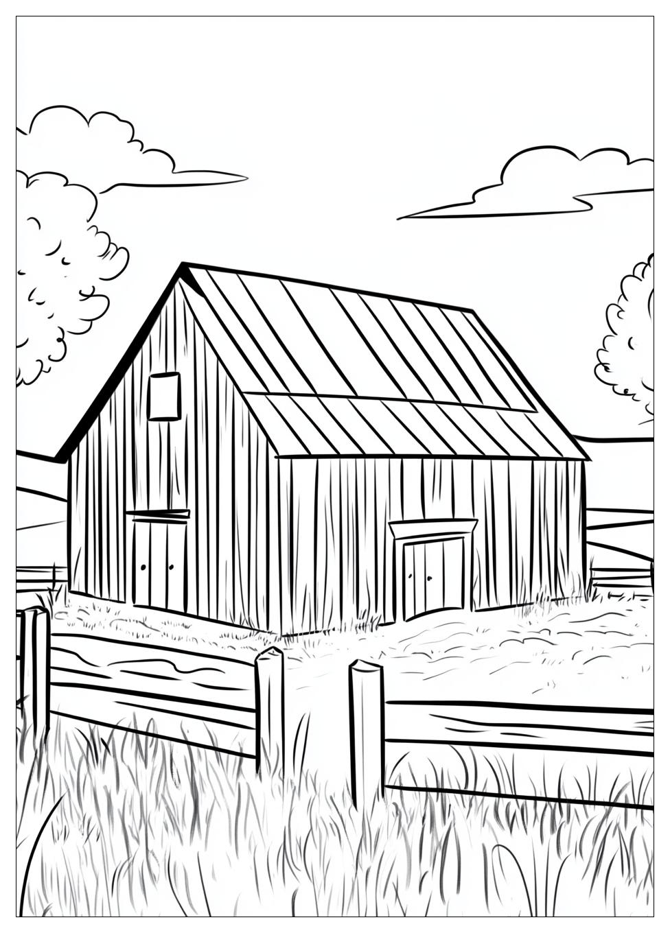 Kolorowanki Do Druku Barn 15