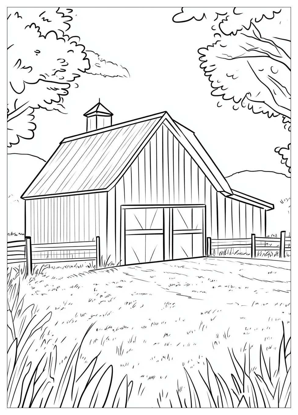 Kolorowanki Do Druku Barn 17