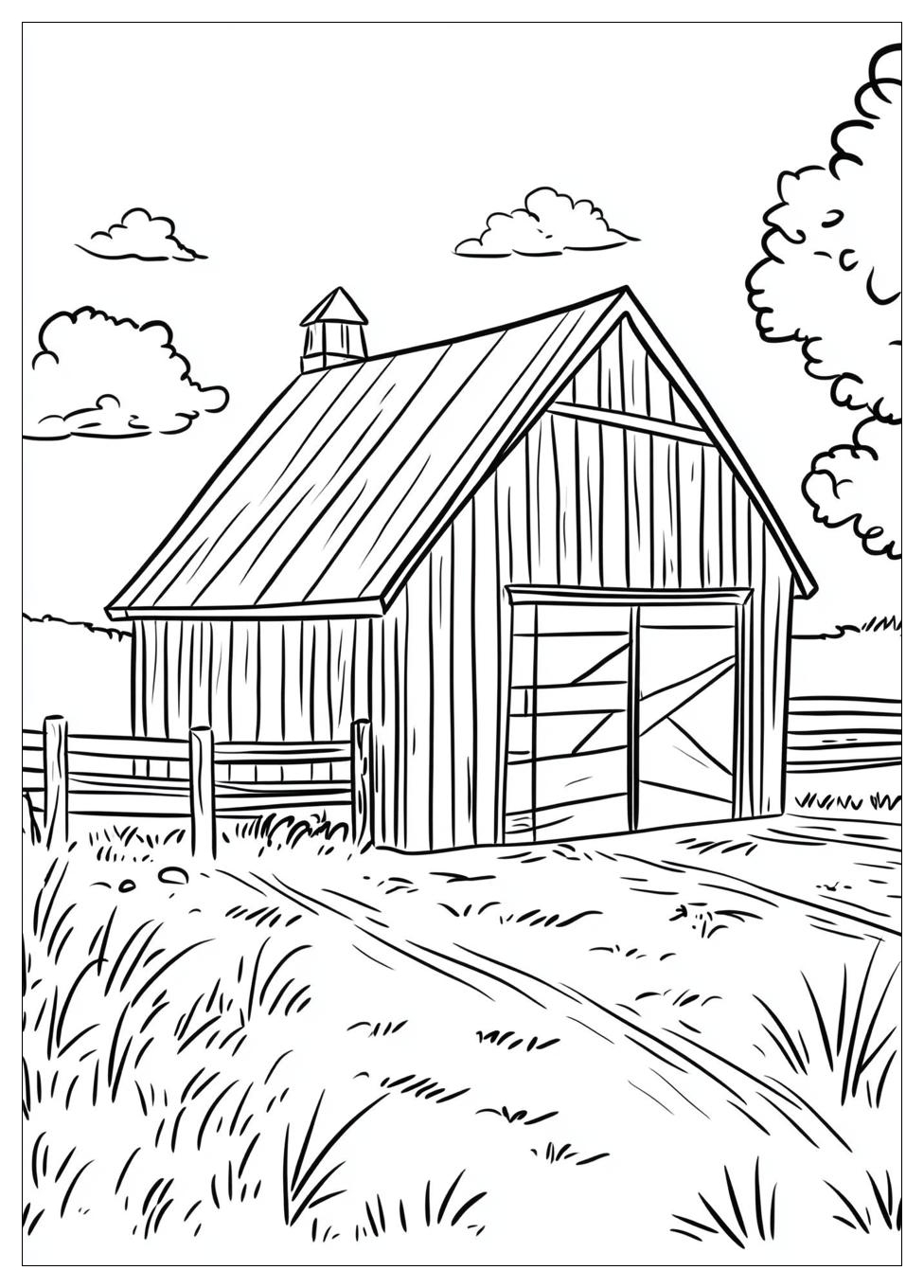 Kolorowanki Do Druku Barn 18