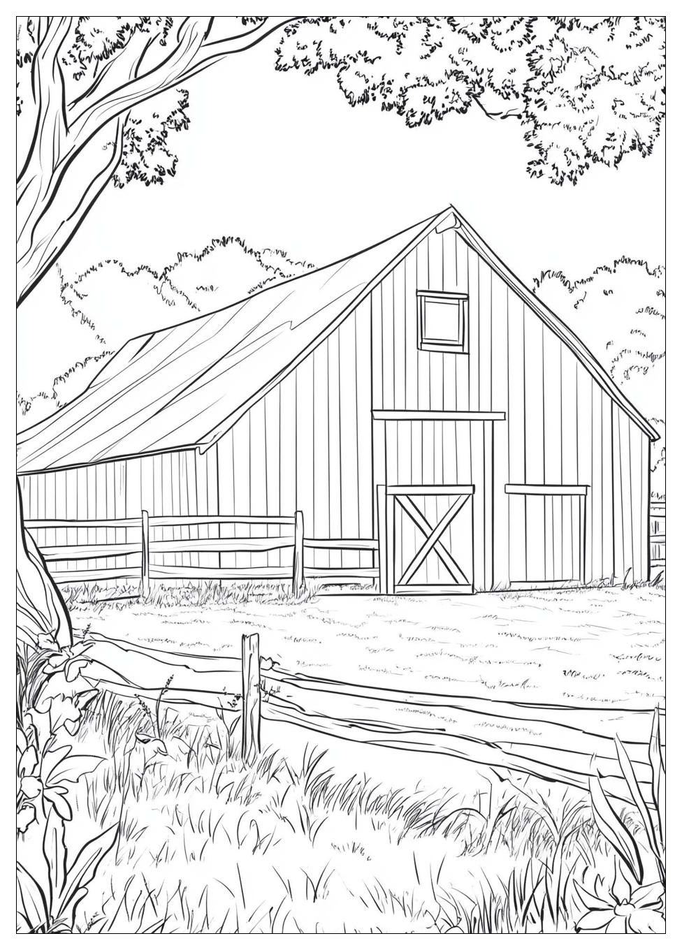 Kolorowanki Do Druku Barn 22
