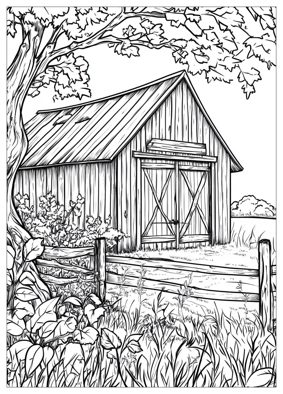 Kolorowanki Do Druku Barn 23
