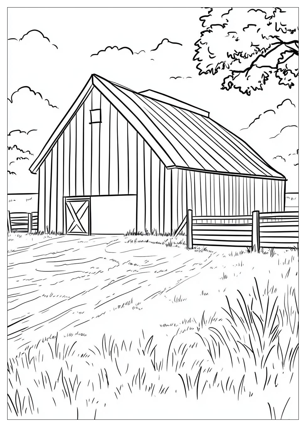 Kolorowanki Do Druku Barn 4