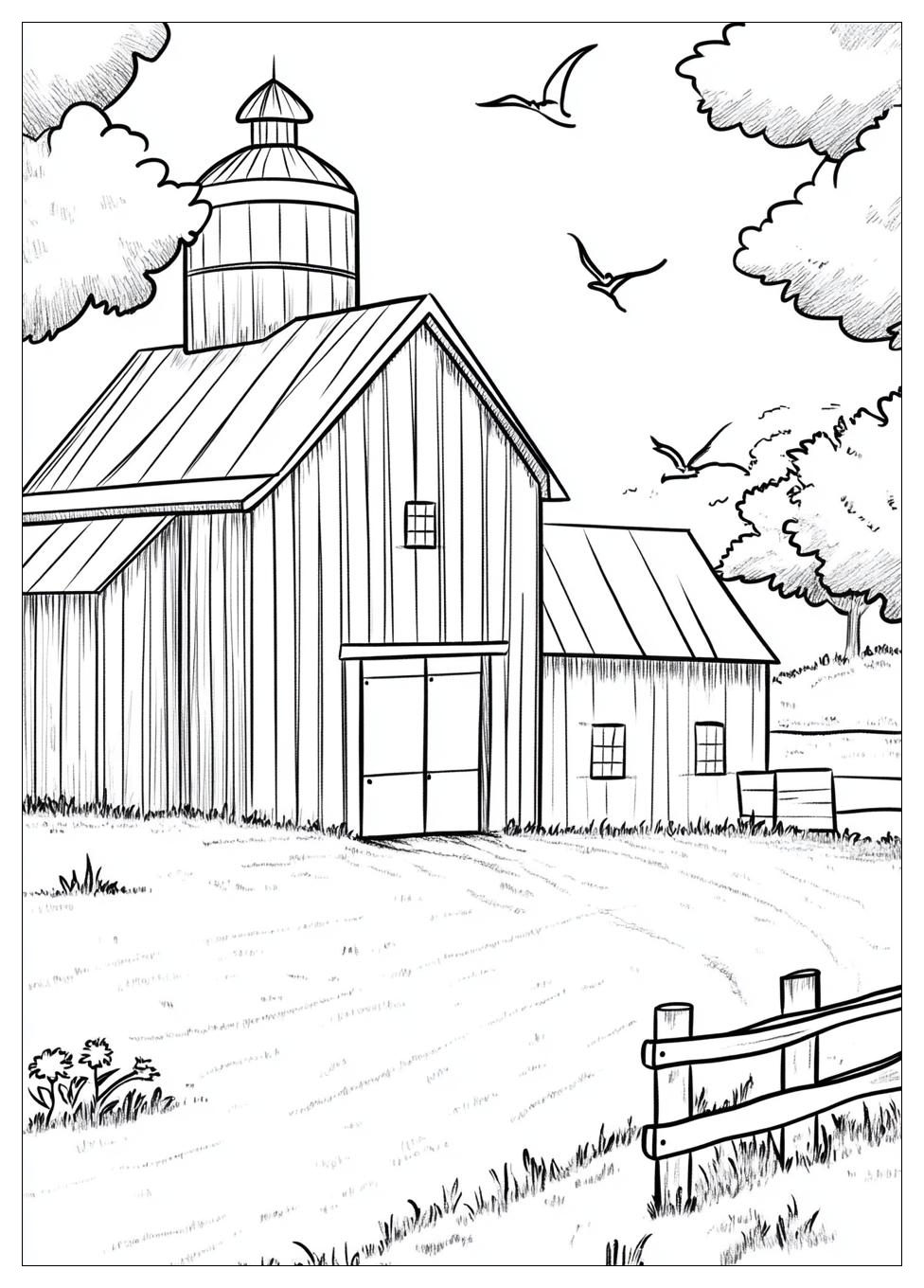Kolorowanki Do Druku Barn 8