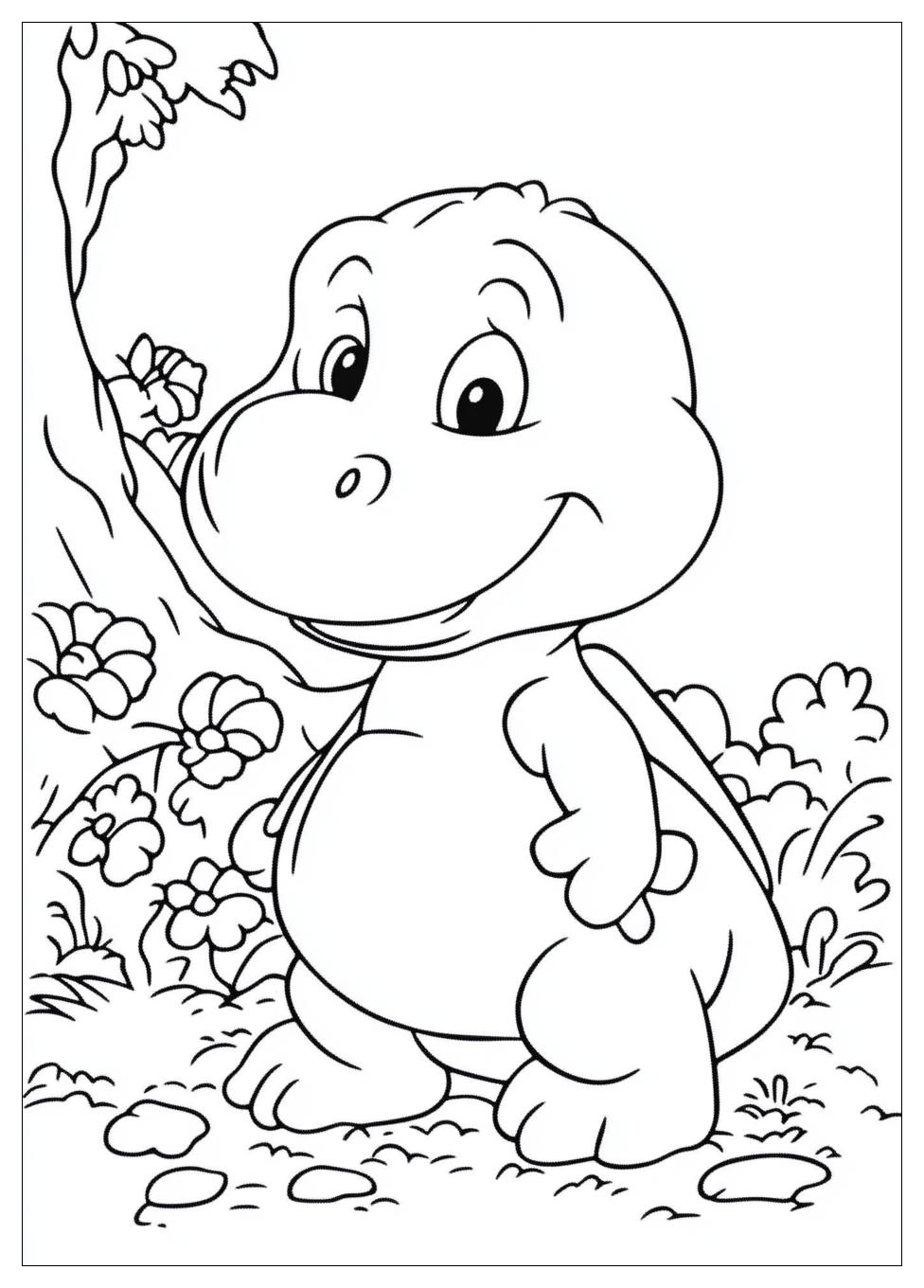 Kolorowanki Do Druku Barney 14
