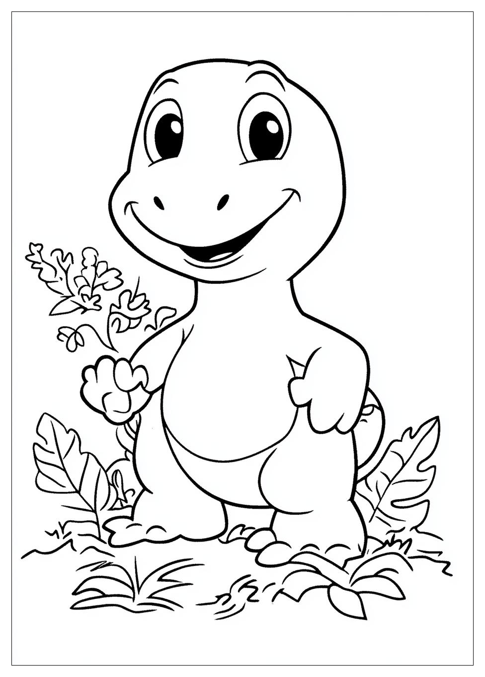 Kolorowanki Do Druku Barney 18